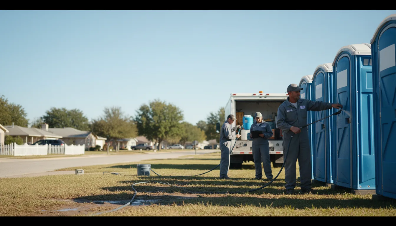 Long-Term Portable Toilet Rental in Percival, IA near me